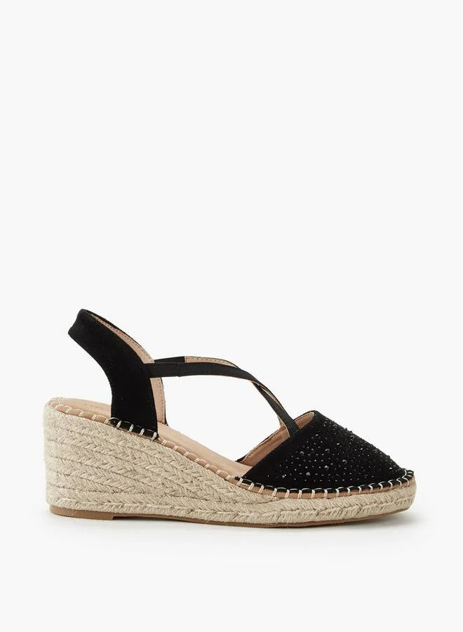 ببرمنة Women Wedge Heel Espadrille Sandals